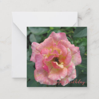 Bonne carte de note d'anniversaire