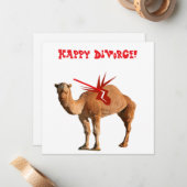 Bonne carte de note de divorce (Devant/Arrière en situation)