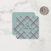 Bonne carte de note de Fête des pères : (Devant/Arrière en situation)