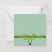 Bonne carte de note de jour St. Patricks (Dos)