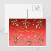 Bonne carte de nouvelle année (Devant / Derrière)