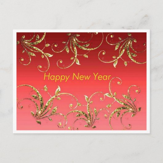 Bonne carte de nouvelle année (Devant)