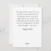 Bonne carte de Pâques (Dos)