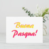 Bonne carte de Pâques (Debout devant)