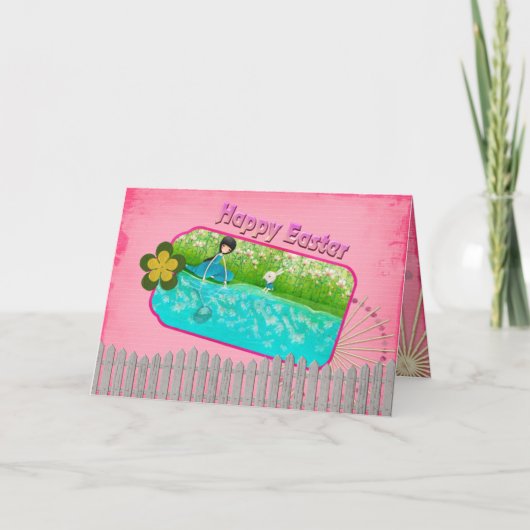 Bonne carte de Pâques (Devant)