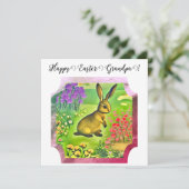 Bonne carte de Pâques (Debout devant)