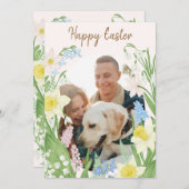 Bonne carte de Pâques (Devant / Derrière)