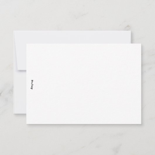 Bonne carte de Pâques (Dos)