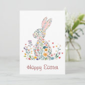 Bonne carte de Pâques (Debout devant)