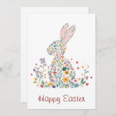 Bonne carte de Pâques (Devant / Derrière)