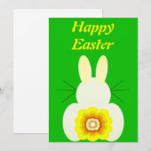 Bonne carte de Pâques (Devant / Derrière)