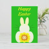 Bonne carte de Pâques (Debout devant)