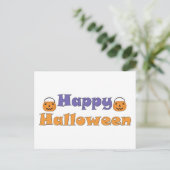 Bonne carte de recettes Citrouilles Halloween (Debout devant)