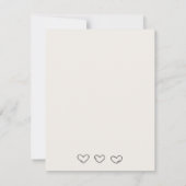 Bonne carte de remerciements de fête des pères (Dos)