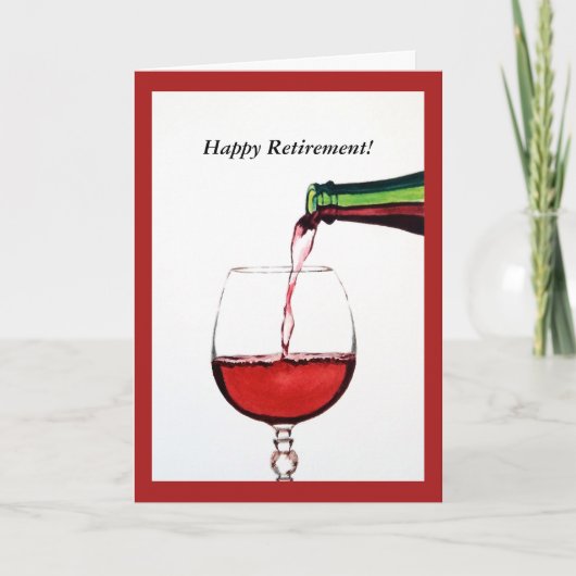 Bonne carte de retraite (Devant)