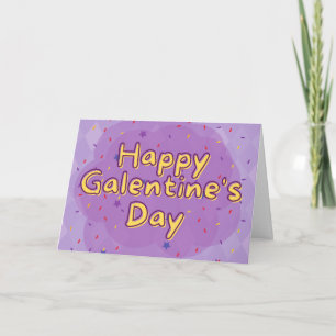 Bonne carte de Saint-Valentin de Galentine Platon