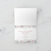 Bonne carte de sirène d'anniversaire (Intérieur)