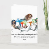 Bonne carte de sirène d'anniversaire (Dos)