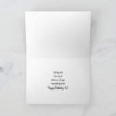 Bonne carte de soeur d'anniversaire (Intérieur)