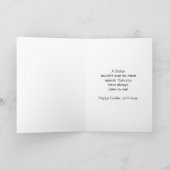 Bonne Carte de Soeur de Pâques - Gerbera (Intérieur)