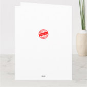 Bonne carte de test de conduite masculine passée (Dos)