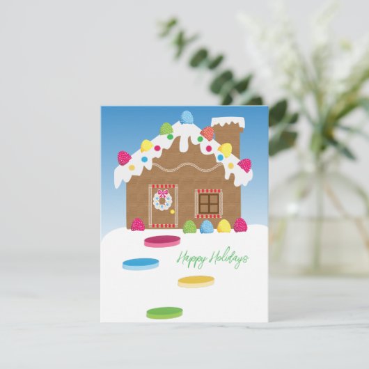 Bonne carte de vacances (Debout devant)