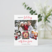 BONNE CARTE DE VACANCES (Debout devant)