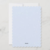 Bonne carte de vacances à rabbit de Pâques (Dos)