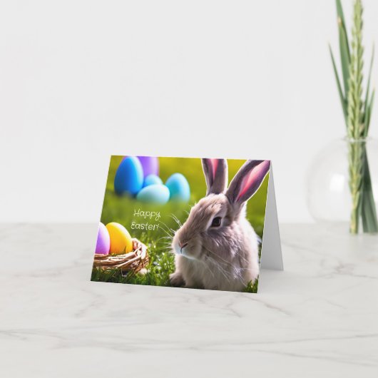 Bonne carte de vacances de Pâques (Devant)