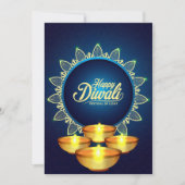Bonne carte de vacances Diwali (Devant)