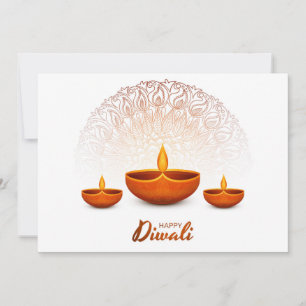 Bonne carte de vacances Diwali