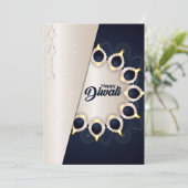 Bonne carte de vacances Diwali (Debout devant)