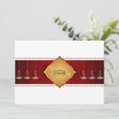 Bonne carte de vacances Diwali (Debout devant)