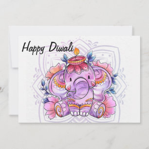 Bonne carte de vacances Diwali
