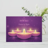 Bonne carte de vacances Diwali (Debout devant)
