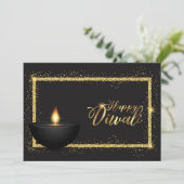 Bonne carte de vacances Diwali (Debout devant)