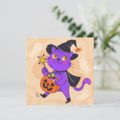 Bonne carte de vacances Halloween (Debout devant)