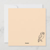 Bonne carte de vacances Halloween (Dos)