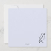 Bonne carte de vacances Halloween (Dos)