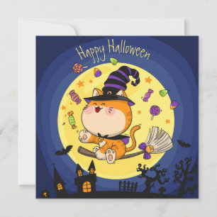 Bonne carte de vacances Halloween