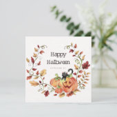 Bonne carte de vacances Halloween (Debout devant)