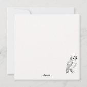 Bonne carte de vacances Halloween (Dos)