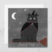 Bonne carte de vacances Halloween (Devant / Derrière)