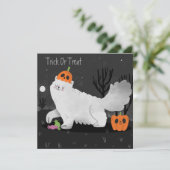 Bonne carte de vacances Halloween (Debout devant)