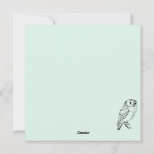 Bonne carte de vacances Halloween (Dos)