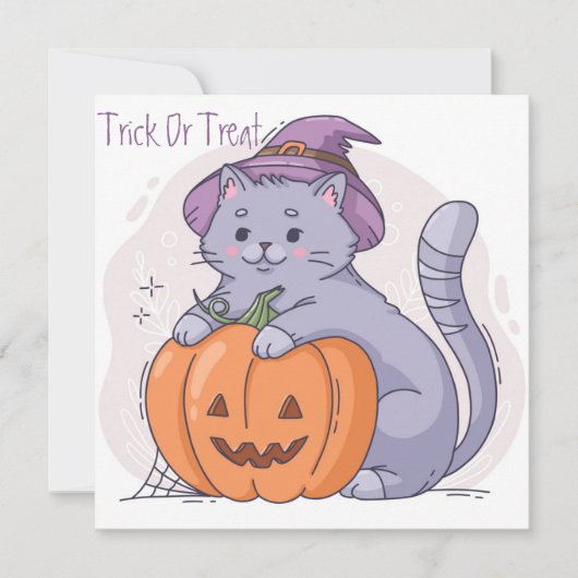 Bonne carte de vacances Halloween (Devant)