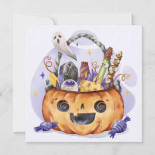 Bonne carte de vacances Halloween