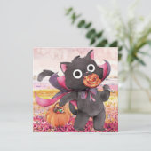 Bonne carte de vacances Halloween (Debout devant)