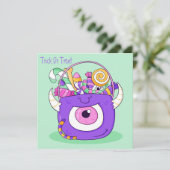 Bonne carte de vacances Halloween (Debout devant)