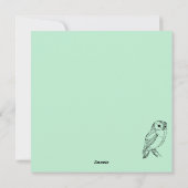 Bonne carte de vacances Halloween (Dos)